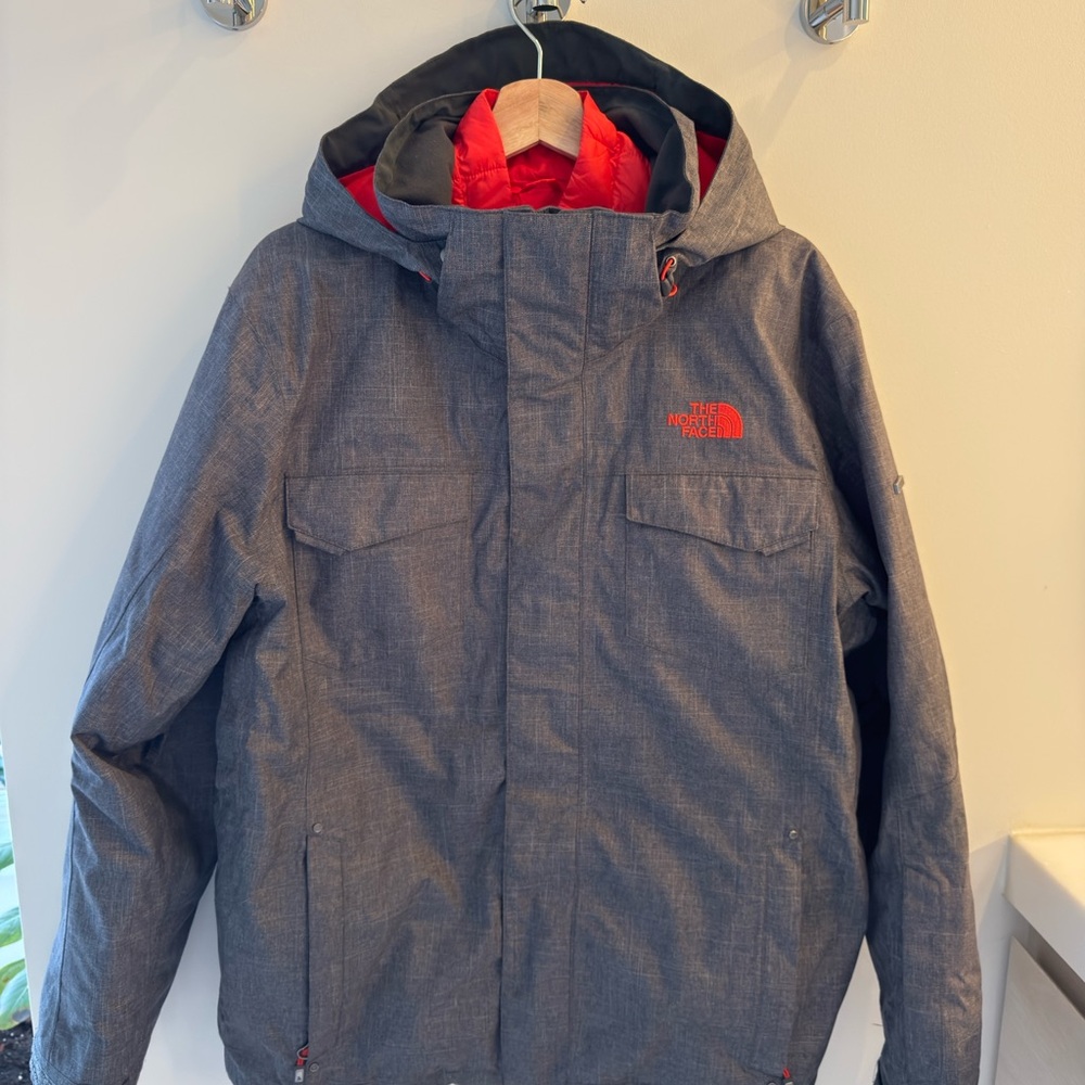 The North Face Gray Ski Jackets MENS size L